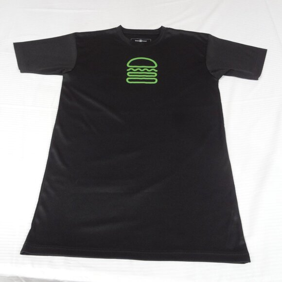 SHAKE SHACK STAND FOR SOMETHING GOOD - BLACK SMALL ATHLETIC T-SHIRT K274 - Picture 1 of 5